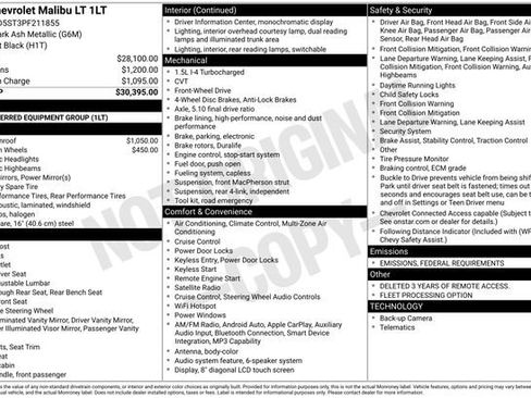 Used 2023 Chevrolet Malibu LT image 32