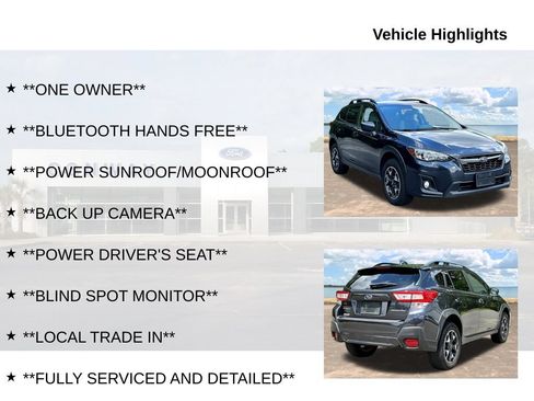 Used 2019 Subaru Crosstrek 2.0i Premium w/ Moonroof Package AWD/4WD image 6
