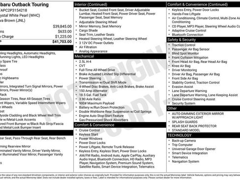 Used 2023 Subaru Outback Touring image 4
