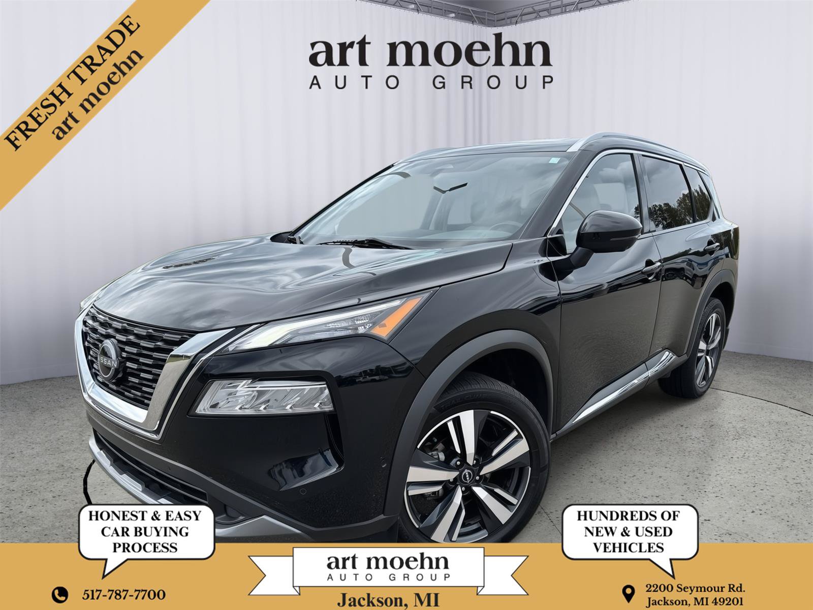 Used 2023 Nissan Rogue SL w/ SL Premium Package AWD/4WD image 1