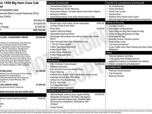 Used 2021 RAM 1500 Big Horn AWD/4WD image 35