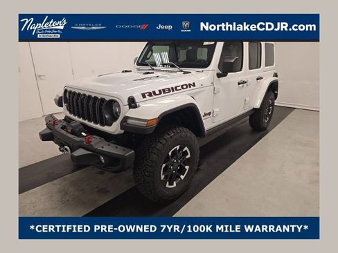 Used 2024 Jeep Wrangler Unlimited Rubicon AWD/4WD image 1