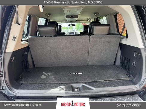 Used 2015 Nissan Armada Platinum w/ 2nd Row Captain Seat Package AWD/4WD image 13