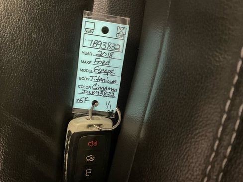 Used 2018 Ford Escape Titanium w/ Ford Safe & Smart Package image 38