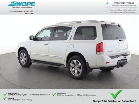 Used 2014 Nissan Armada Platinum w/ 2nd Row Captain Seat Package AWD/4WD image 4