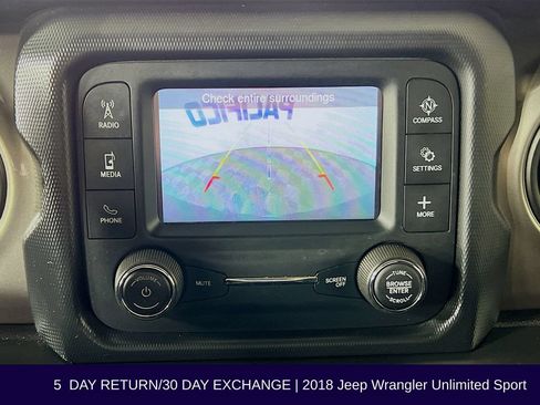 Used 2018 Jeep Wrangler Unlimited Sport AWD/4WD image 19