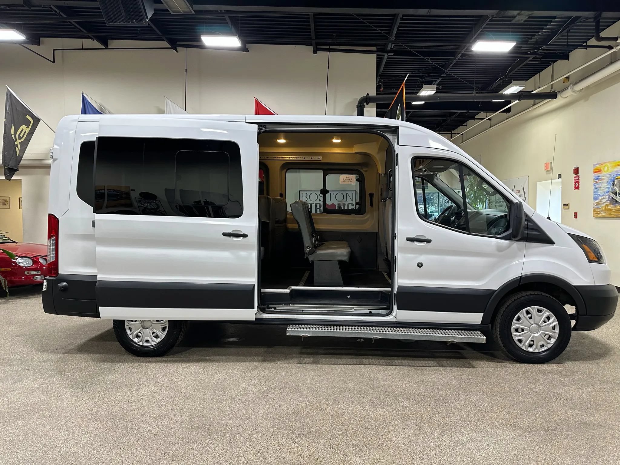 Used 2015 Ford Transit 250 148 Medium Roof RWD image 16