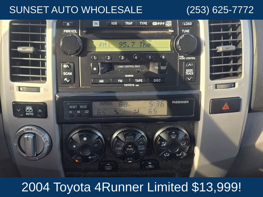 Used 2004 Toyota 4Runner Limited w/ Preferred Accessory Pkg AWD/4WD image 36