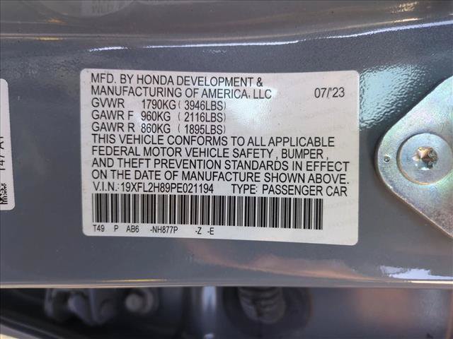 Used 2023 Honda Civic Sport image 14