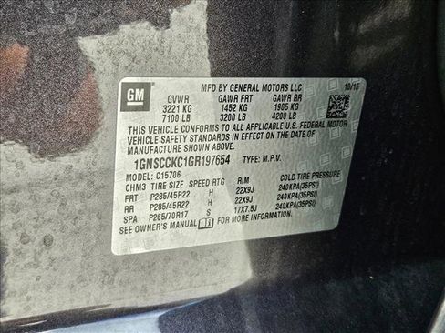 Used 2016 Chevrolet Tahoe LTZ RWD image 23