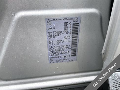 Used 2021 Nissan Murano S AWD/4WD image 28
