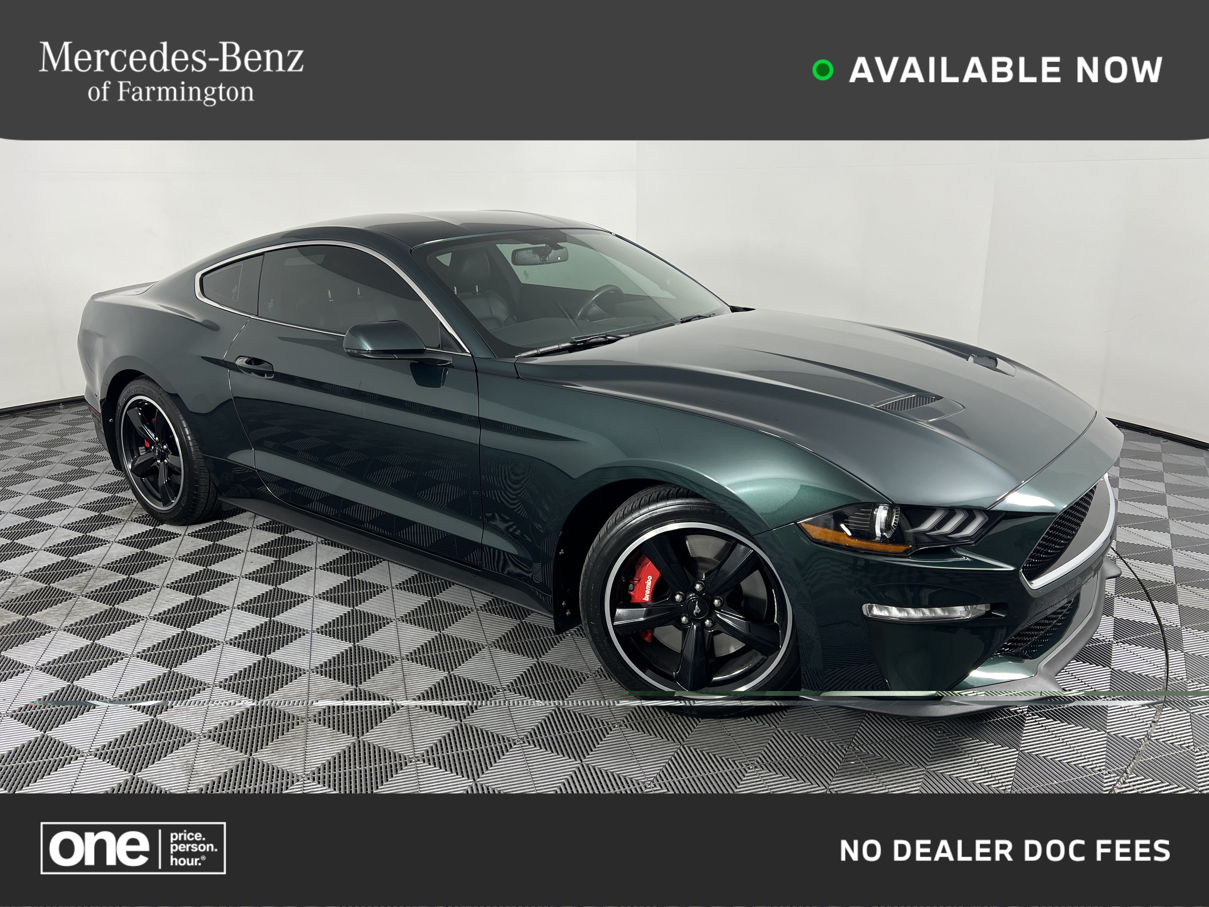 Used 2019 Ford Mustang Bullitt w/ Bullitt Electronics Package RWD image 1