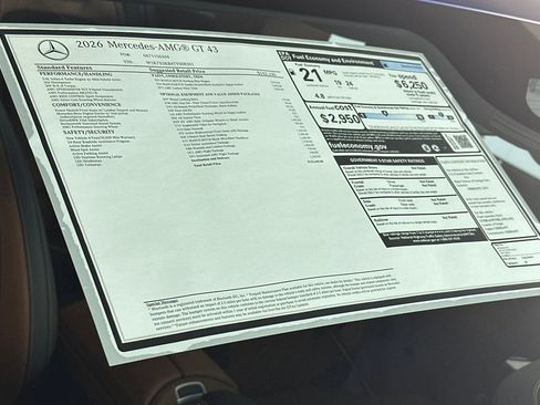 New 2026 Mercedes-Benz AMG GT 43 image 31