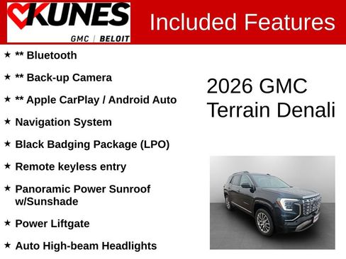 New 2026 GMC Terrain Denali image 2