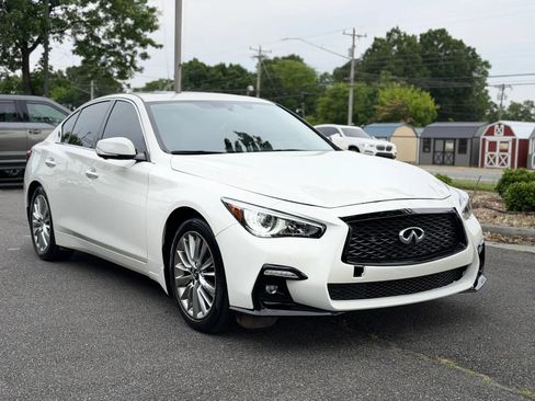 Used 2021 INFINITI Q50 Luxe w/ Cargo Package AWD/4WD image 8