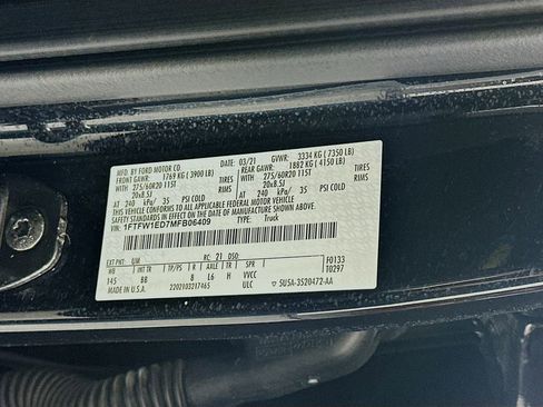 Used 2021 Ford F150 Platinum w/ Equipment Group 701A High AWD/4WD image 36