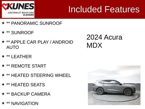 Used 2024 Acura MDX A-Spec AWD/4WD image 2