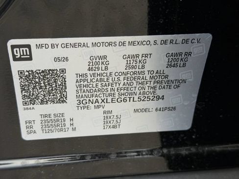 New 2026 Chevrolet Equinox RS FWD image 20