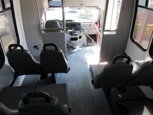 Used 2013 Ford E-350 and Econoline 350 Super Duty Wagon w/ Shuttle Bus Prep Pkg image 22