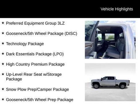 Used 2024 Chevrolet Silverado 2500 High Country w/ High Country Premium Package AWD/4WD image 9