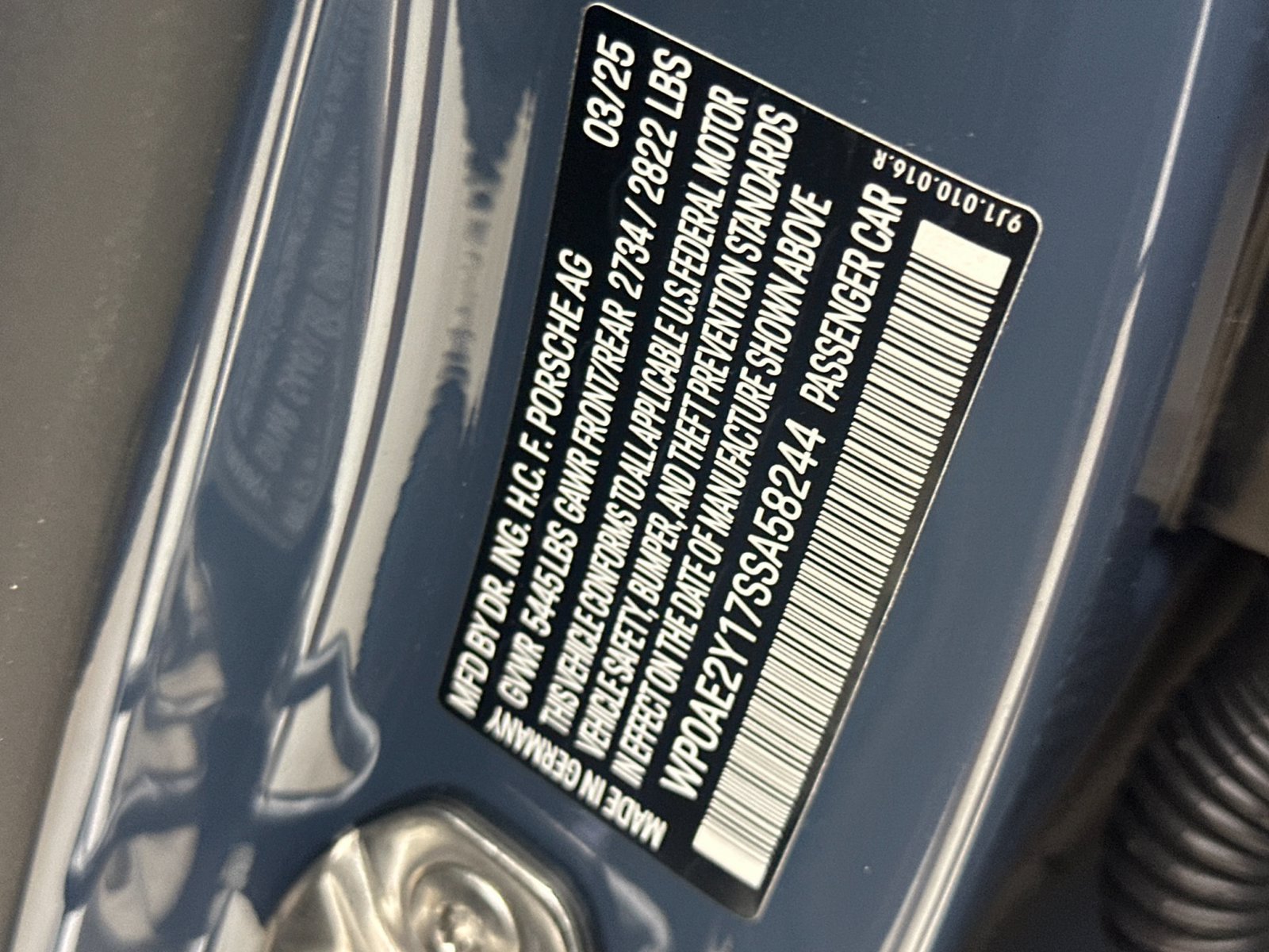 Certified 2025 Porsche Taycan Turbo GT AWD/4WD image 26