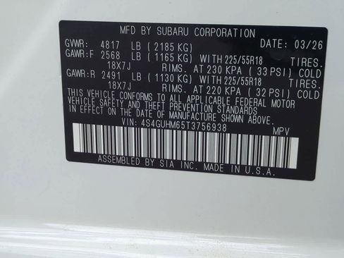 New 2026 Subaru Crosstrek 2.5i Limited AWD/4WD image 35