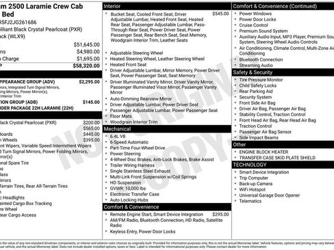 Used 2018 RAM 2500 Laramie w/ Sport Appearance Group image 26