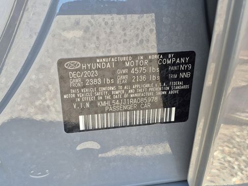 Certified 2024 Hyundai Sonata Limited FWD image 34