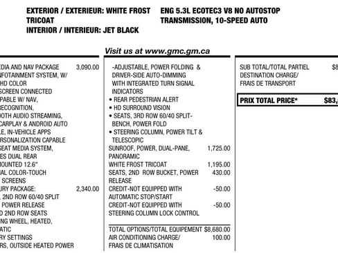 Used 2021 GMC Yukon XL SLT w/ Rear Media and Nav Package image 4