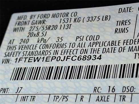 Used 2018 Ford F150 XL w/ Equipment Group 101A Mid image 25