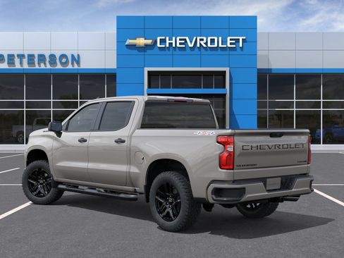 New 2026 Chevrolet Silverado 1500 Custom w/ Turbomax Blackout Package AWD/4WD image 6