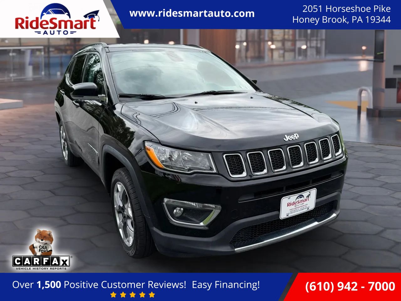 Used 2020 Jeep Compass Limited AWD/4WD image 1