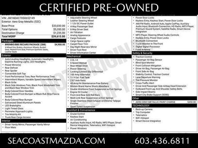 Certified 2025 MAZDA MX-5 Miata Club w/ Brembo/BBS Recaro Package