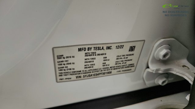 Used 2023 Tesla Model S AWD/4WD image 71