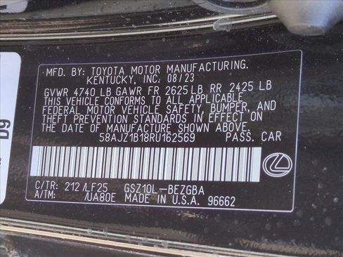 Used 2024 Lexus ES 350 F Sport w/ Accessory Package (Z2) image 26