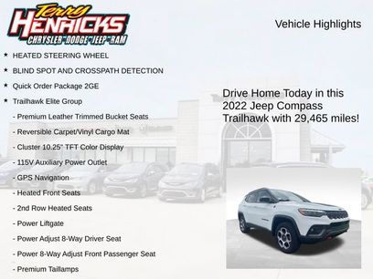 Used 2022 Jeep Compass Trailhawk w/ Trailhawk Elite Group