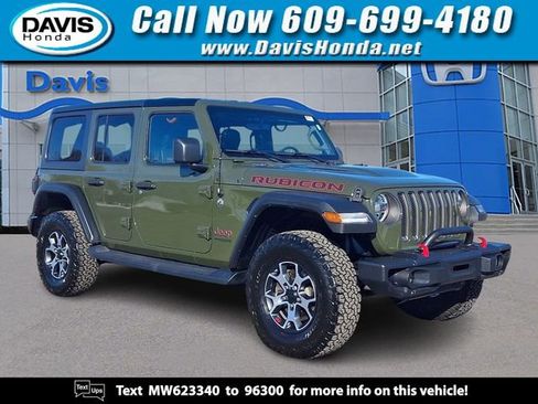 Used 2021 Jeep Wrangler Unlimited Rubicon AWD/4WD image 1