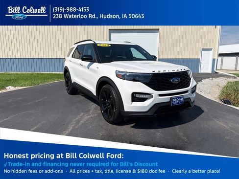 Used 2023 Ford Explorer ST-Line w/ Class IV Trailer Tow Package AWD/4WD image 1
