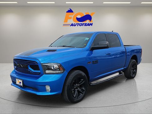 Used 2018 RAM 1500 Sport w/ Hydro Blue Sport Package AWD/4WD image 1