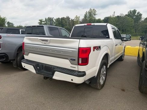 Used 2019 Ford F150 Platinum w/ Technology Package AWD/4WD image 4