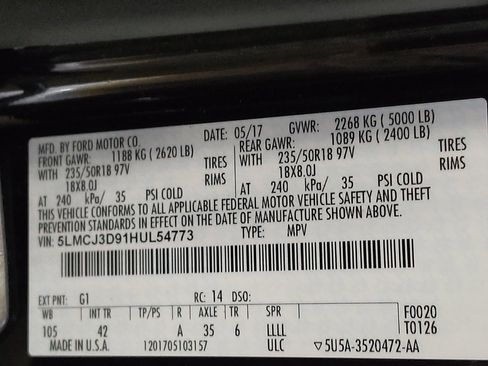 Used 2017 Lincoln MKC Reserve w/ Lincoln MKC Climate Package image 33