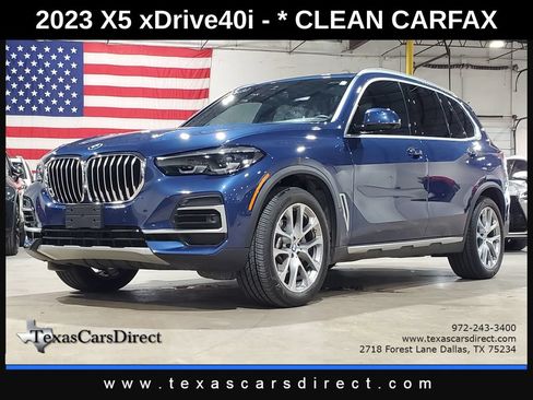 Used 2023 BMW X5 xDrive40i w/ Premium Package AWD/4WD image 1