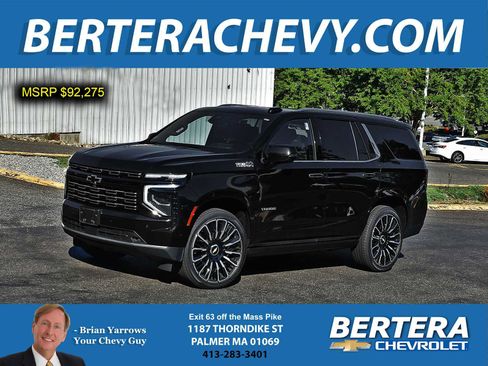 Used 2025 Chevrolet Tahoe High Country AWD/4WD image 1