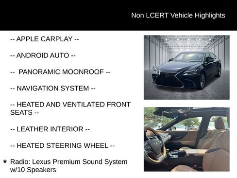 Used 2019 Lexus ES 350 w/ Accessory Package FWD image 28