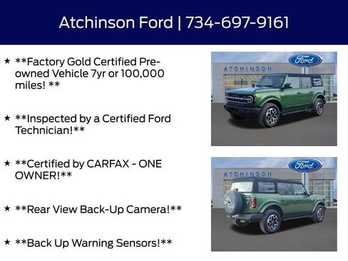 Certified 2024 Ford Bronco Outer Banks image 4