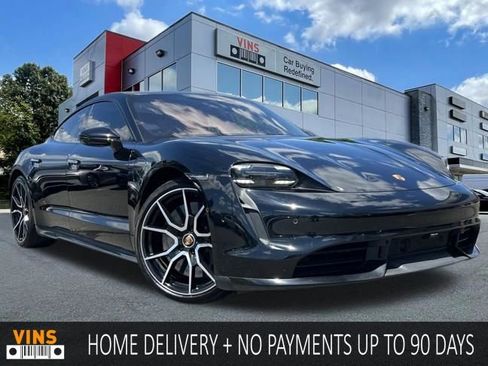 Used 2023 Porsche Taycan Turbo S w/ Premium Package AWD/4WD image 1