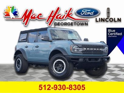 Certified 2022 Ford Bronco Badlands w/ Sasquatch Package