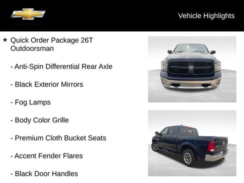 Used 2016 RAM 1500 Outdoorsman AWD/4WD image 19