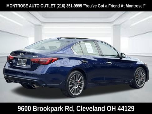 Used 2021 INFINITI Q50 Red Sport 400 AWD/4WD image 4