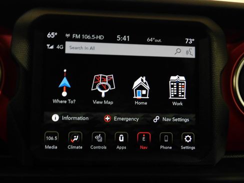 Used 2020 Jeep Wrangler Rubicon w/ Uconnect 4C Nav & Sound Group AWD/4WD image 41